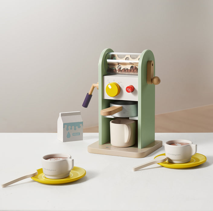 10 Pcs Coffee Maker Toy Set